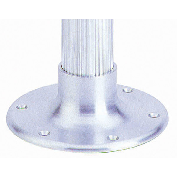 Garelick Garelick 75356 Table Pedestal - Surface Mount Taper Socket Base Only 75356